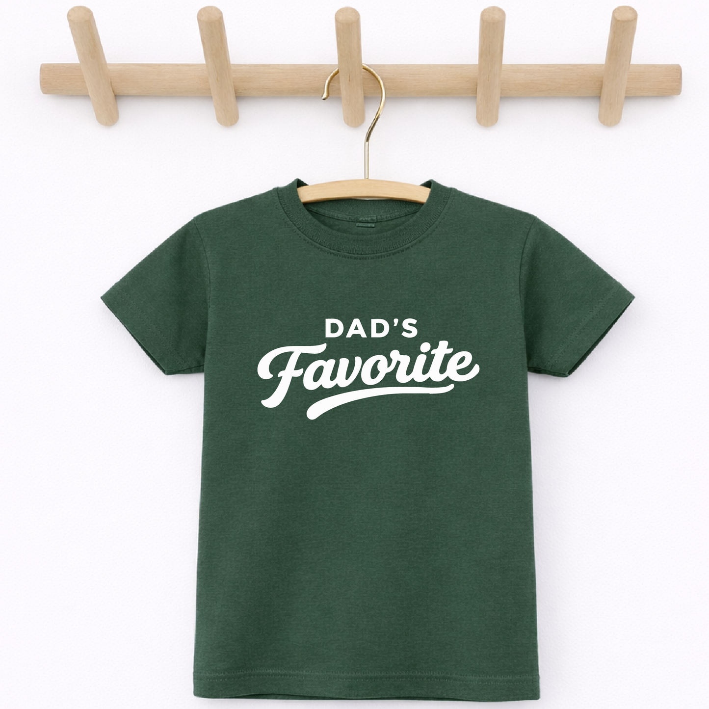 Dad's Favorite, Funny Father's Day Shirt for Kids