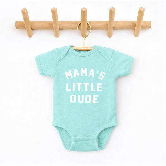 Mama's Little Dude Onesie , First Mother's Day Gift