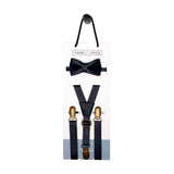 Bow Tie + Suspender Set  |Baby accessory, baby boy
