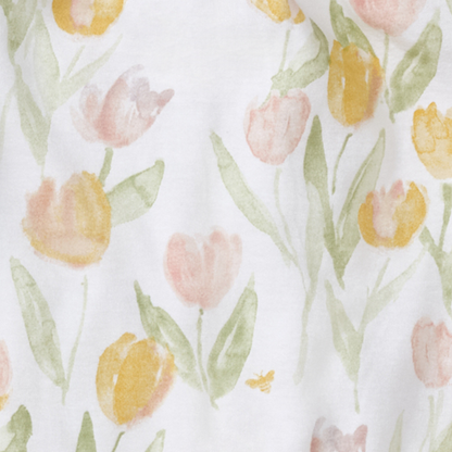Tulip Field Bubble Rompers