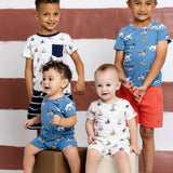 Baby Slub Shorty Romper | Little Skippers