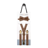 Bow Tie + Suspender Set  |Baby accessory, baby boy