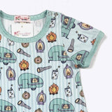 Campfires & Fireflies Romper