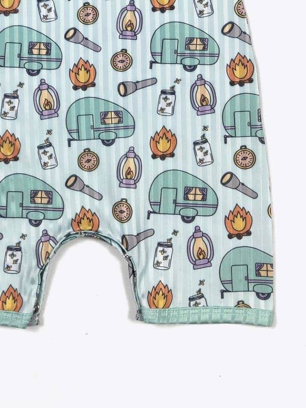 Campfires & Fireflies Romper