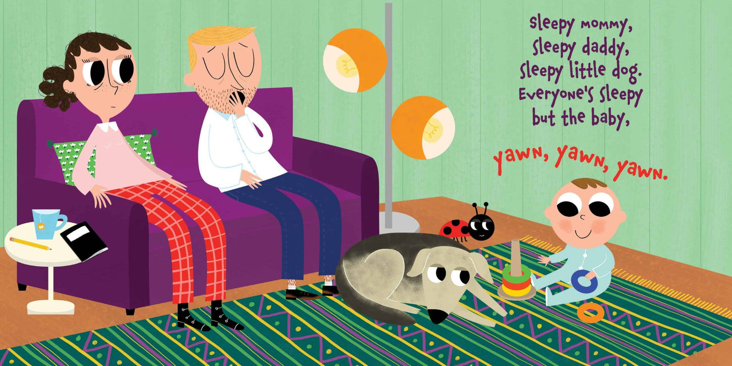 Everyone's Sleepy but the Baby Board Book