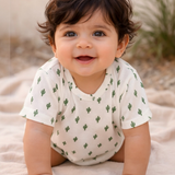 Cactus / Organic Pointelle T-Shirt Bubble