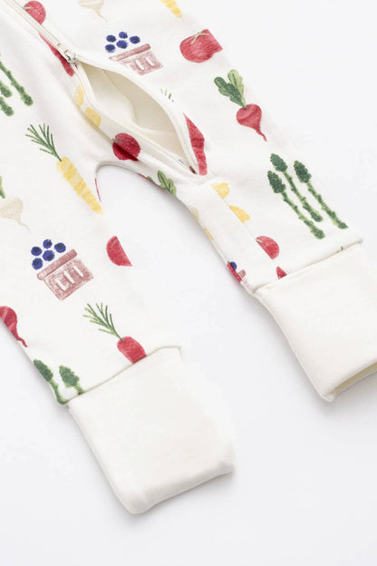 One-Piece Baby Pajamas | Farmers Market Haul