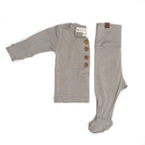 Top + Bottom Set | Baby clothes, newborn outfit, neutral