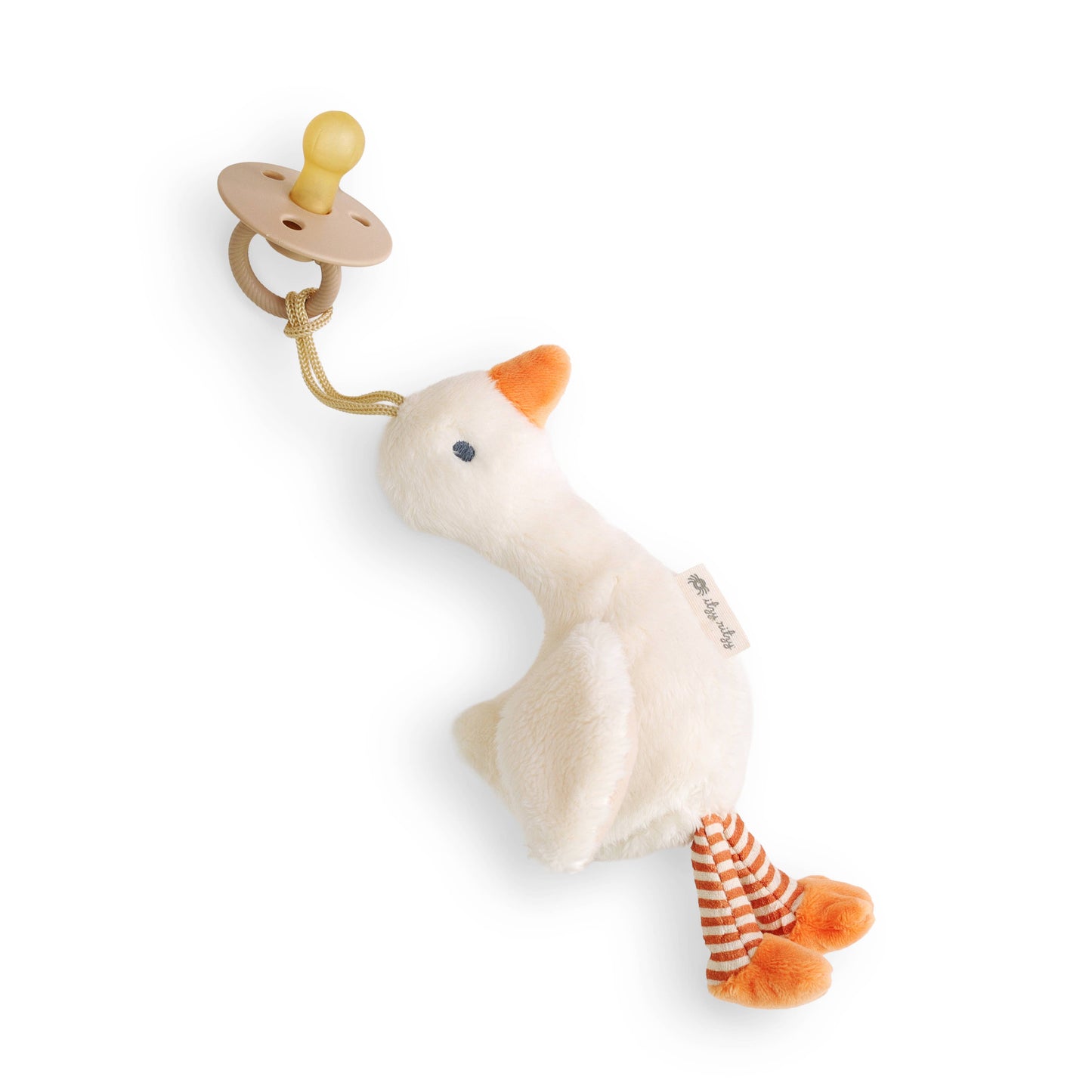 *NEW OPTIONS* Bitzy Pal Natural Rubber Pacifier & Plush