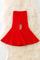 Ribbed Bell Bottoms Red