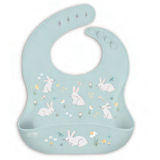 Silicone Bib Bunny Hollow