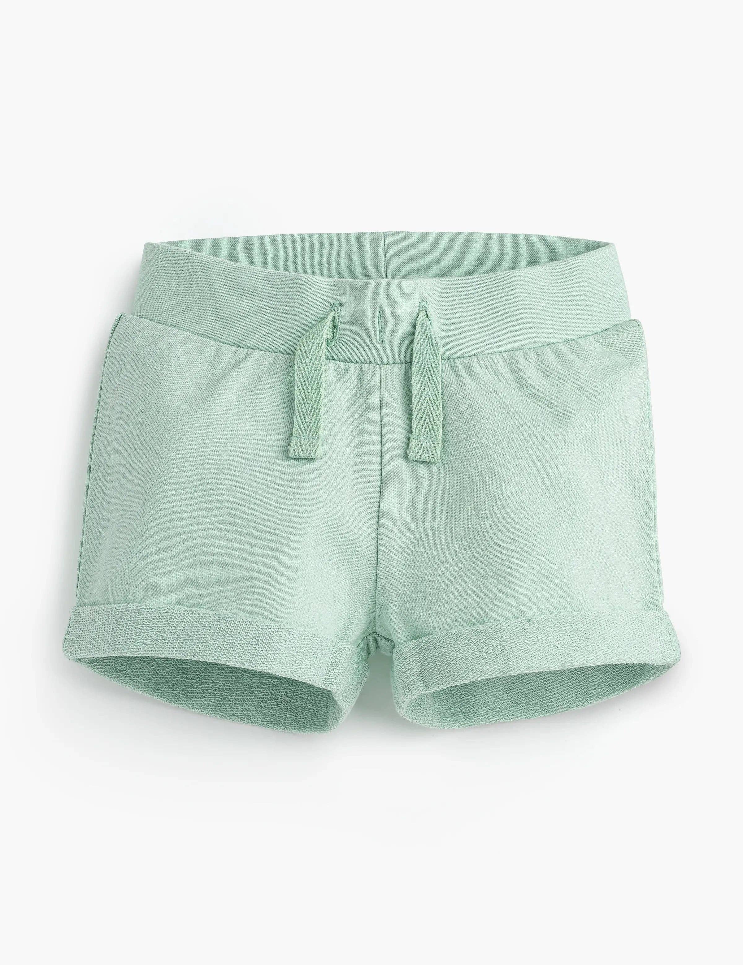 Henley Shortie Set & Bodysuit Green Cactus