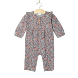 Fall Forest Flutter Sleeve Romper | Cotton | Baby 0-24m