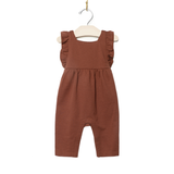 Cinnamon Flutter Overall | Cotton | 0-24m