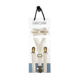 Bow Tie + Suspender Set  |Baby accessory, baby boy