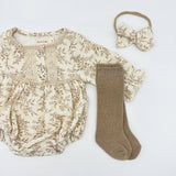 Elodie Long Sleeve Romper Set
