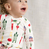 One-Piece Baby Pajamas | Farmers Market Haul