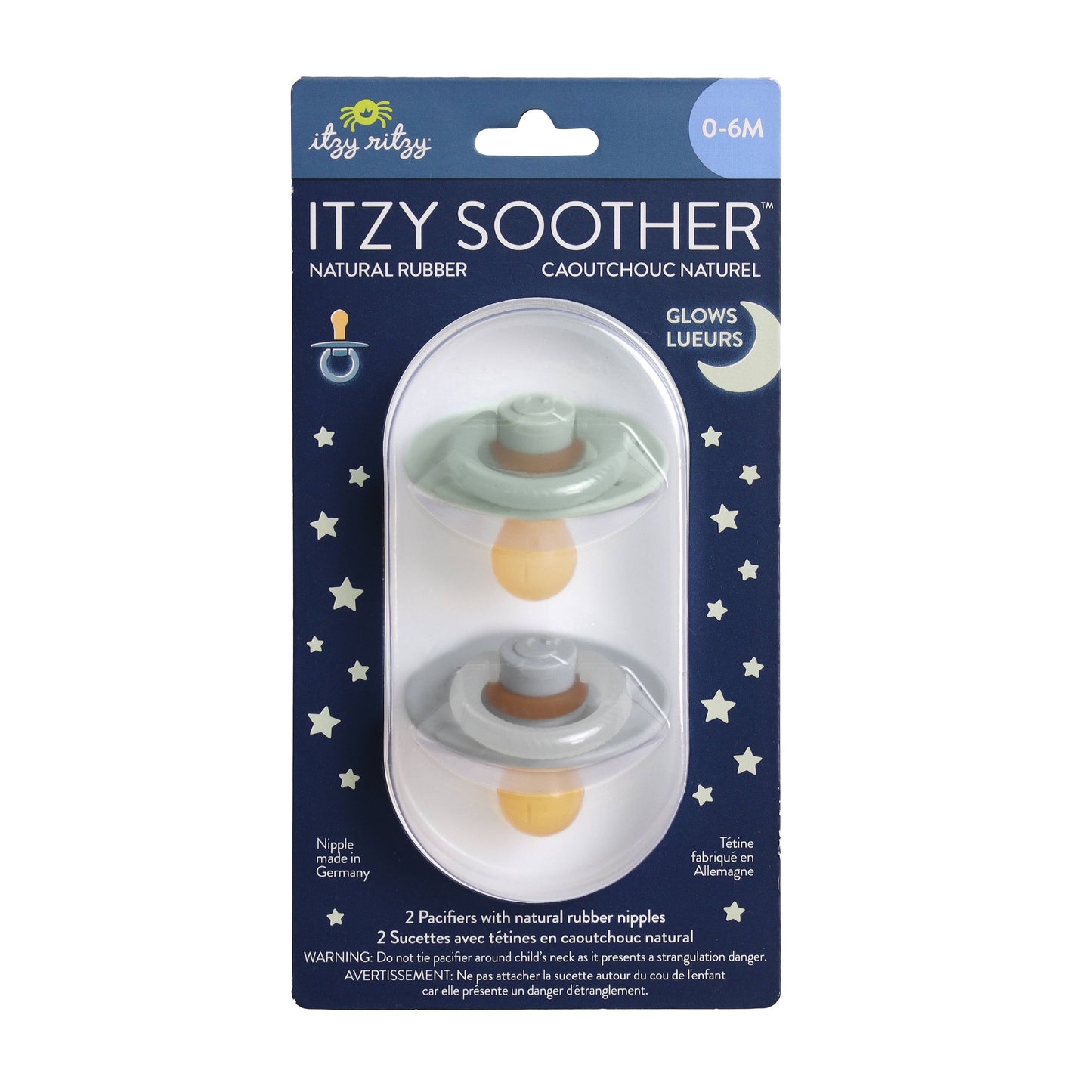 *NEW STYLES* Itzy Soother™ Natural Rubber Paci Sets