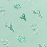 Henley Shortie Set & Bodysuit Green Cactus
