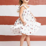 Flutter Sleeve Dress | Little Skippers