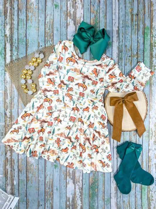 Dreaming of the Rodeo Twirl Dress: Fall Dresses