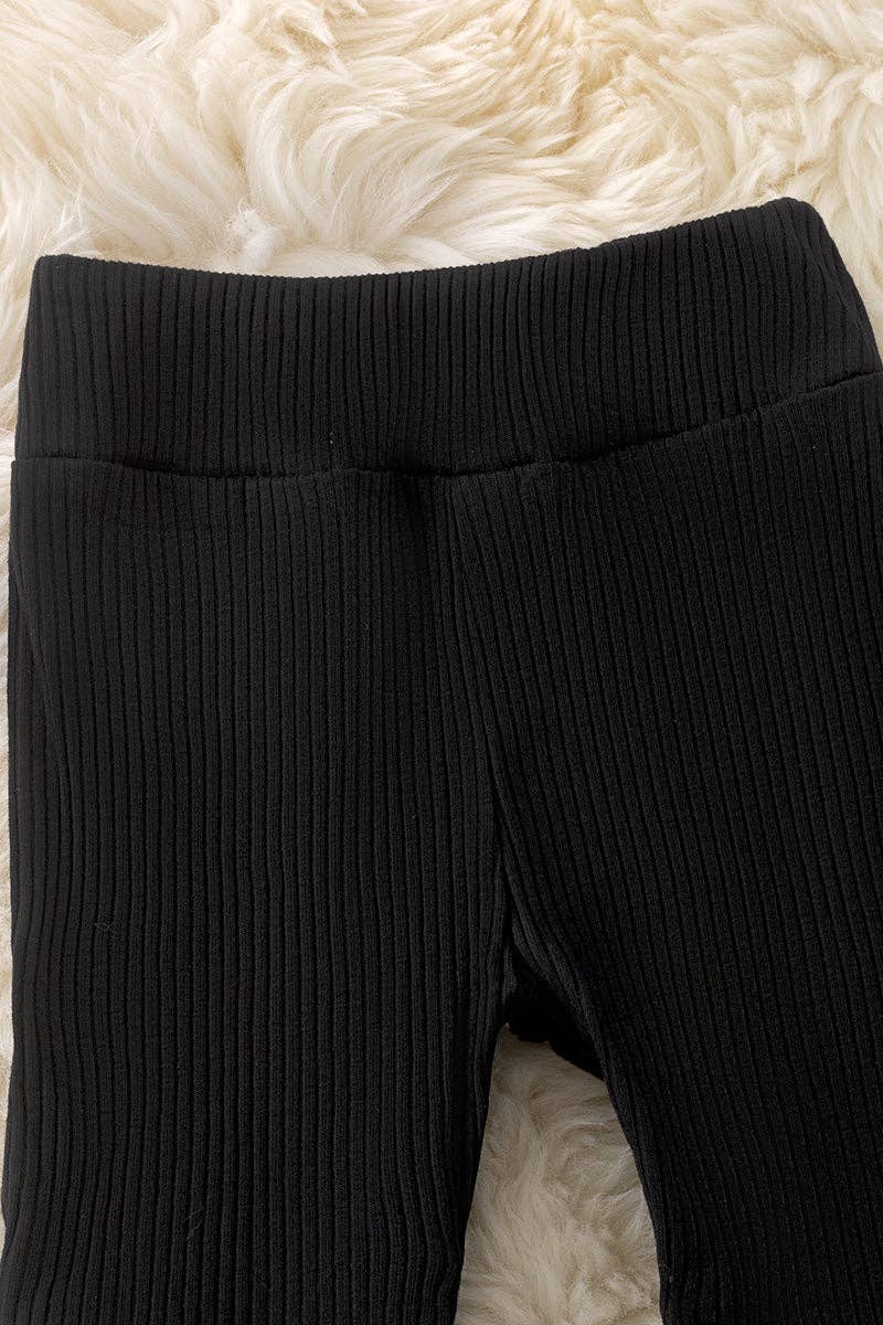 Ribbed Bell Bottoms