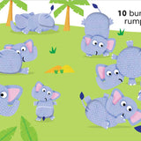 Bumpy Rumps: Jungle Animals (A giggly, tactile experience!) by Little Genius Books