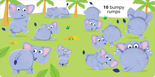 Bumpy Rumps: Jungle Animals (A giggly, tactile experience!) by Little Genius Books