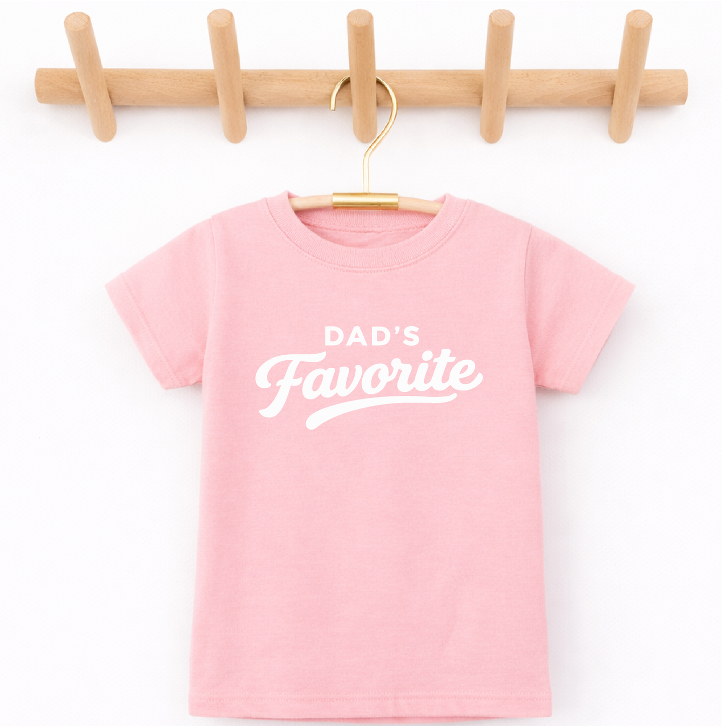 Dad's Favorite, Funny Father's Day Shirt for Kids
