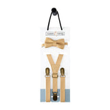 Bow Tie + Suspender Set  |Baby accessory, baby boy