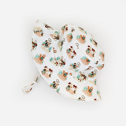 Cowpoke Western Baby & Toddler Bucket Hat UPF 50+