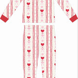 Queen of Hearts Two Piece Bamboo Sleeper Set