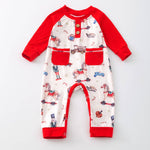 A Very Vintage Christmas Infant Boy's Onesie