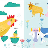 Soft To Touch Words Farm by Little Genius Books