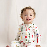 One-Piece Baby Pajamas | Farmers Market Haul