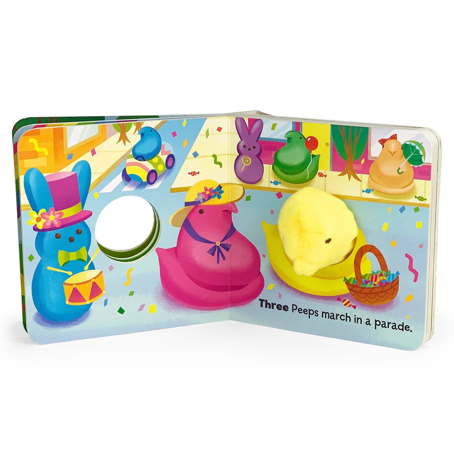 One, Two, PEEP! Easter Finger Puppet Board Book