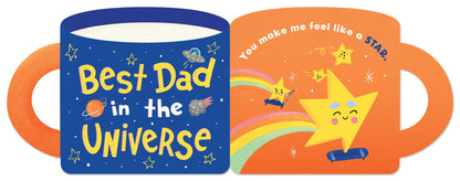 #1 Dad (A Mugs & Kisses Father's Day Shaped Board Book for Toddlers) by Teresa Bonaddio