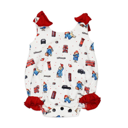 London Paddington™ | Organic Bowtie Shoulder Bodysuit