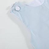 Blue Fuzzy Bunny Overalls