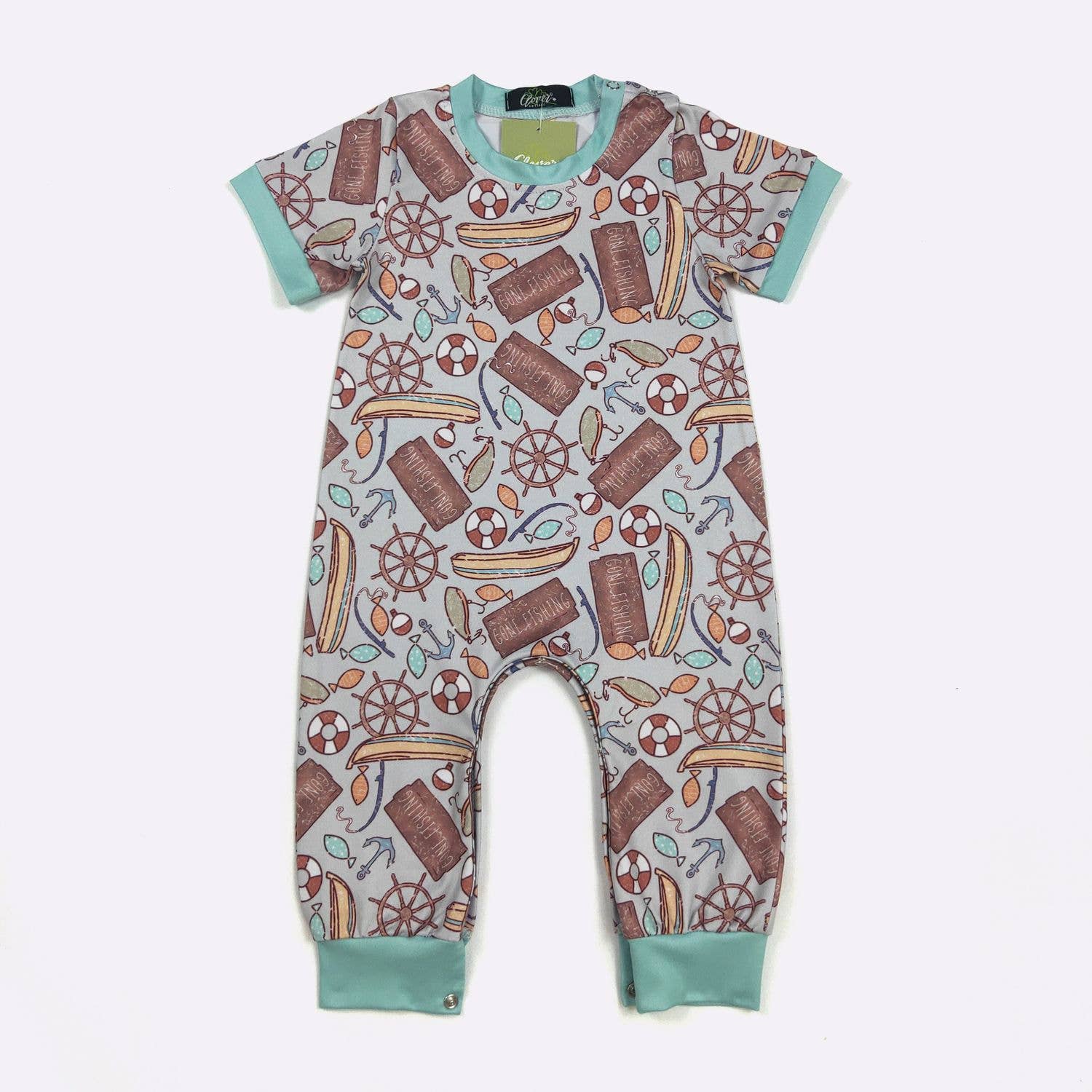 Gone Fishing Romper