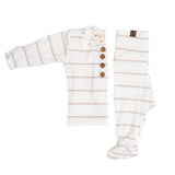 Top + Bottom Set | Baby clothes, newborn outfit, neutral