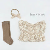 Elodie Long Sleeve Romper Set