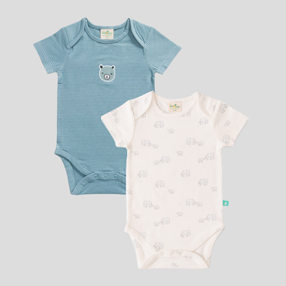 Cute Animal Themed Baby Bodysuits for Boys