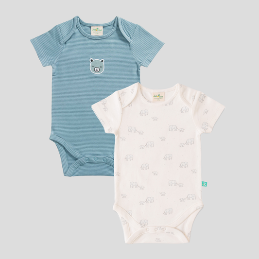 Cute Animal Themed Baby Bodysuits for Boys