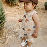 Western / Muslin Shortie Romper