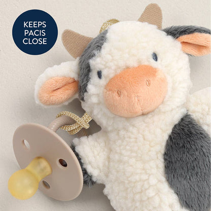 *NEW OPTIONS* Bitzy Pal Natural Rubber Pacifier & Plush