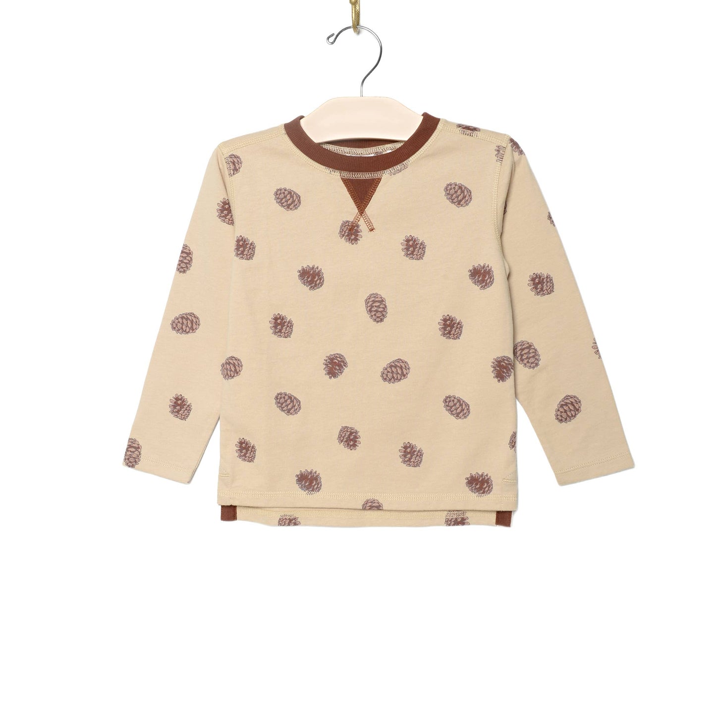 Whistle Patch Tee- Pinecones