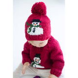 Frosty Snowman Ruby Crew Neck Sweater Baby & Toddler
