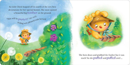 Little Chick's Spring Bonnet: Padded Board Book by Em Bruce