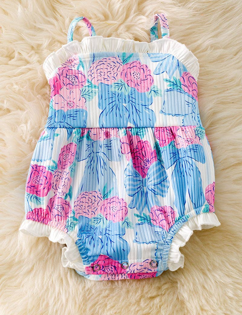 Floral Coquette Ruffle Romper 18-24M